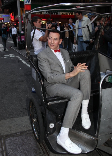 Photo Coverage: PEE-WEE Takes Times Square! Image