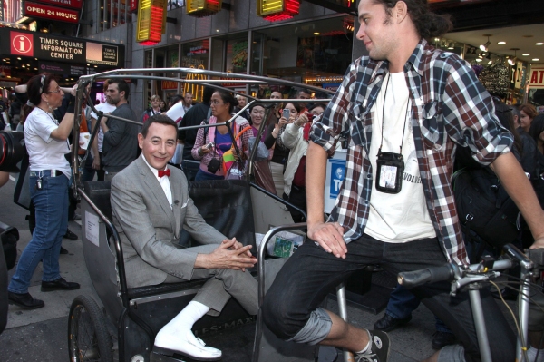 Photo Coverage: PEE-WEE Takes Times Square! Image