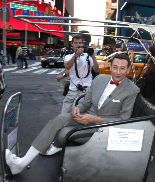 Photo Coverage: PEE-WEE Takes Times Square! Image