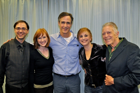 Mark Hartman, Erin Mackey, Howard McGillin, Jacquelyn Piro Donovan and Thomas Meehan Photo