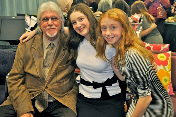 Michael Montel, Marissa O'Donnell and Juliette Allen Angelo Photo