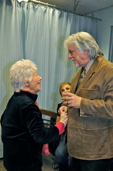 Charlotte Rae and Michael Montel Photo