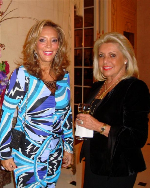 Denise Rich and Louise Kornfeld Photo