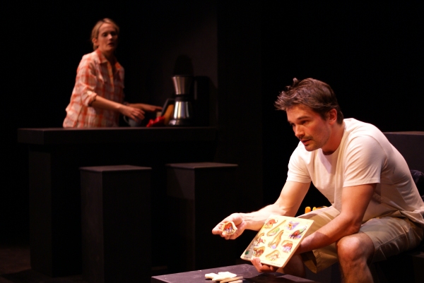 Photo Flash: Chris Stack and Julianna Zinkel in Passage Theatre's Production of LOVE AND COMMUNICATION Image