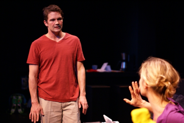 Photo Flash: Chris Stack and Julianna Zinkel in Passage Theatre's Production of LOVE AND COMMUNICATION Image