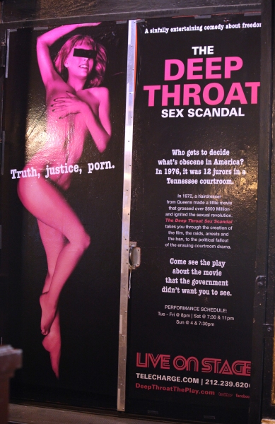 Photo Coverage: THE DEEP THROAT SEX SCANDAL Opening Night Image