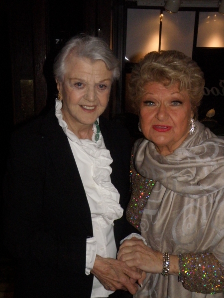 Photo Flash: Lansbury Toasts Maye Backstage At Her Met Show Image