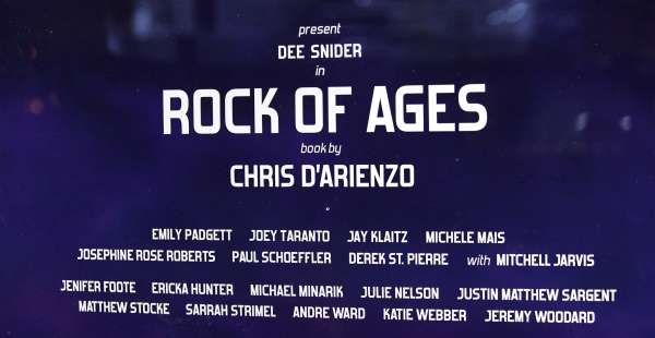 Photo Coverage: Dee Snider Debuts in ROCK OF AGES - Curtain Call Image