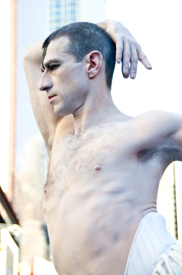 Photo Coverage: Matthew Bourne's Male Swans Flock To Times Square Image