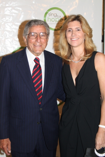 Tony Bennett and Susan Benedetto Photo
