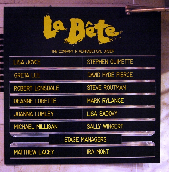 Photo Coverage: LA BETE Opening Night Curtain Call! Image
