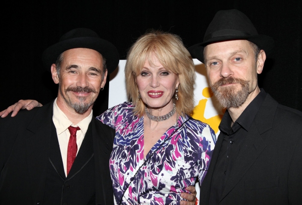 Mark Rylance, Joanna Lumley and David Hyde Pierce Photo