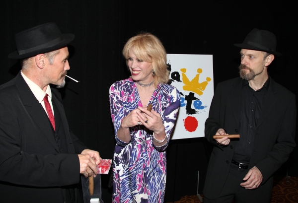 Mark Rylance, Joanna Lumley and David Hyde Pierce Photo
