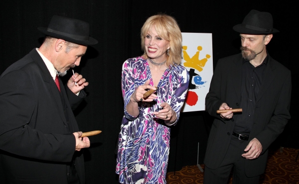 Mark Rylance, Joanna Lumley and David Hyde Pierce Photo