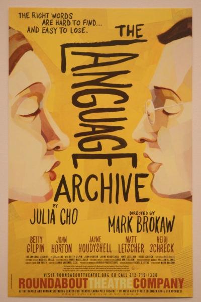 Photo Coverage: The Language Archive Opens at Roundabout Image