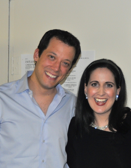 John Tartaglia and Stephanie D'Abruzzo Photo