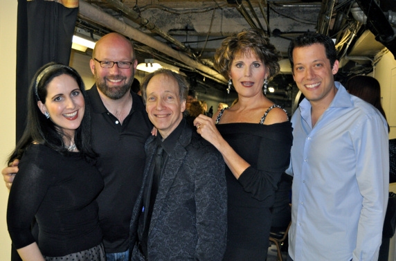 Stephanie D'Aburzzo, Scott Coulter, Scott Siegel, Lucie Arnaz and John Tartaglia Photo