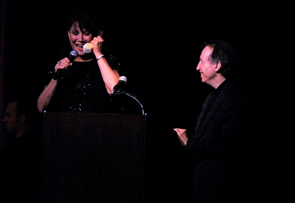 Michele Lee (Director of tonight's show) and Scott Siegel (Creator, Writer and Host o Photo
