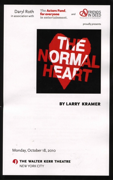 Photo Coverage: THE NORMAL HEART Curtain Call Image