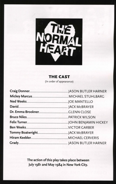 Photo Coverage: THE NORMAL HEART Curtain Call Image