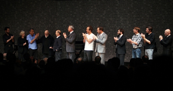 Santino Fontana, Glenn Close, Joe Mantello, Larry Kramer, Joel Grey, Victor Garber,Jo Photo