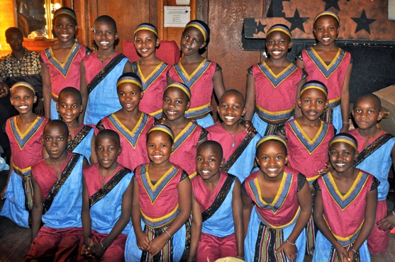 Photo Coverage: Broadway Stars Join the African Children's Choir in NYC Image