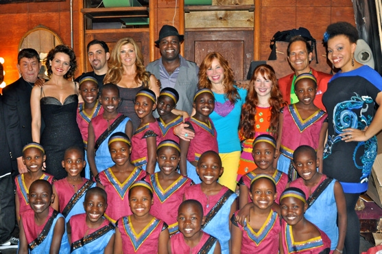 Gala hosts-Connie Britton and Carla Gugino and others join The African Children's Cho Photo
