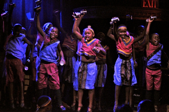 Photo Coverage: Broadway Stars Join the African Children's Choir in NYC Image
