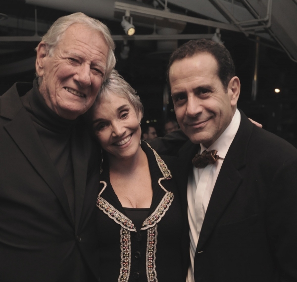 Robert Brustein, Brooke Adams, and Tony Shalhoub Photo