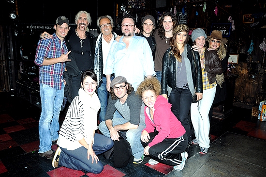 Dee Snider, Mick Jones & the cast of Rock of Ages Photo