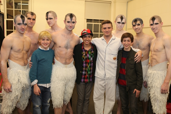 Photo Exclusive: BILLY ELLIOT Cast Visits SWAN LAKE Image