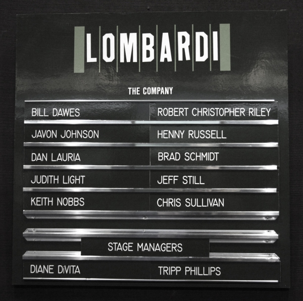 Photo Coverage: LOMBARDI Opening Night Curtain Call Image