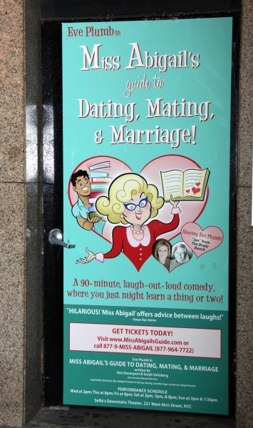 Photo Coverage: MISS ABIGAIL'S GUIDE TO DATING, MATING & MARRIAGE Curtain Call Image