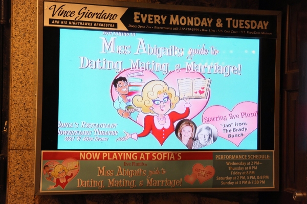 Photo Coverage: MISS ABIGAIL'S GUIDE TO DATING, MATING & MARRIAGE Curtain Call Image