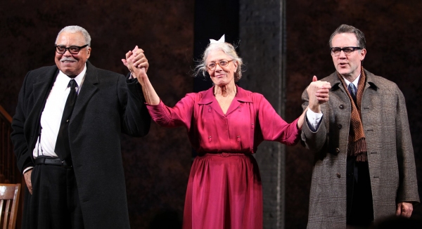 James Earl Jones, Vanessa Redgrave & Boyd Gaines  Photo