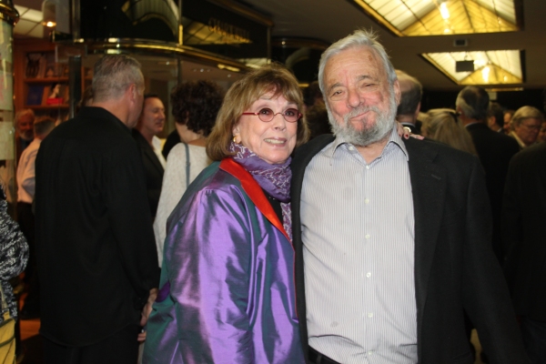 Phyllis Newman and Stephen Sondheim Photo