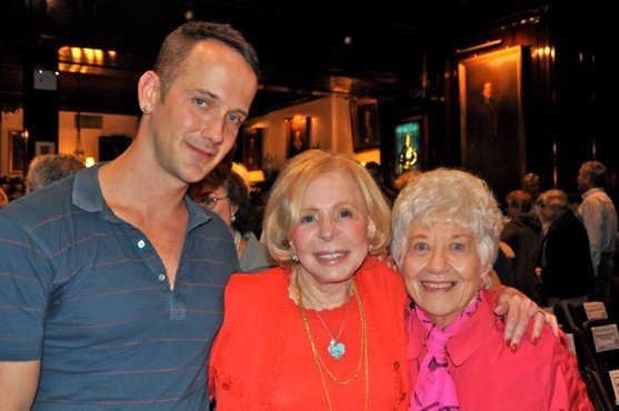 Jeff Whitty, Anita Jaffe and Charlotte Rae Photo