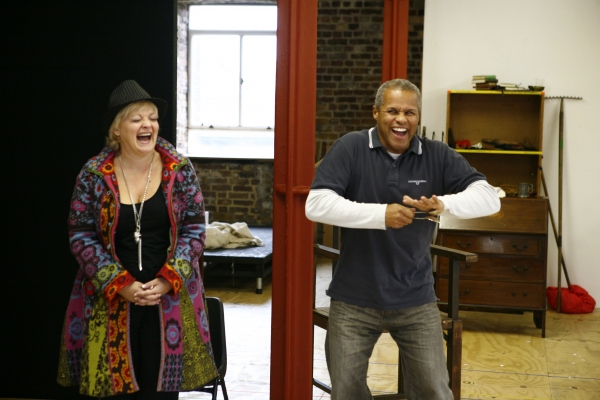 Photo Flash: Rehearsal Images from THE INVISIBLE MAN At Menier Chocolate Factory Image