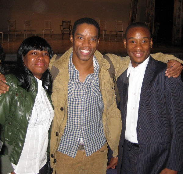 Photo Flash: Scottsboro Descendant Visits THE SCOTTSBORO BOYS Image