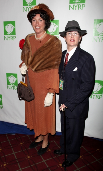 Judy Gold as Eleanor Roosevelt with girlfriend as Teddy Roosevelt Photo