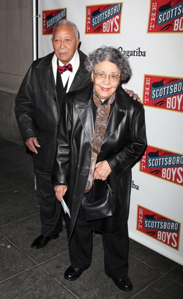 David Dinkins and his wife Joyce Dinkins  Photo