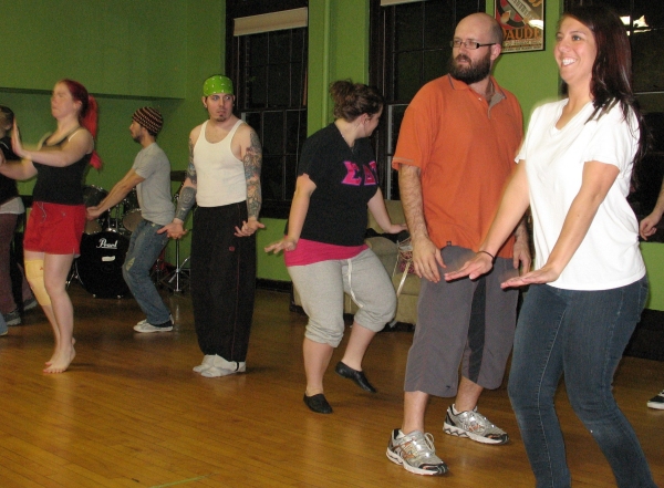 Photo Flash: In Rehearsal With Area Players' ROCKY HORROR SHOW 