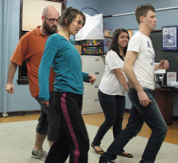 Photo Flash: In Rehearsal With Area Players' ROCKY HORROR SHOW 