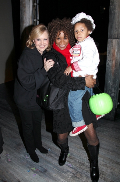 Susan Stroman & Judine Somerville (Gypsy Winner-H "Hairspray") with son Bobby Somervi Photo