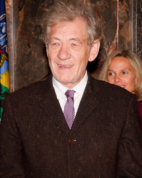 Photo Coverage: Ian McKellen Lights Up the Empire State Building for Only Make Believe Image
