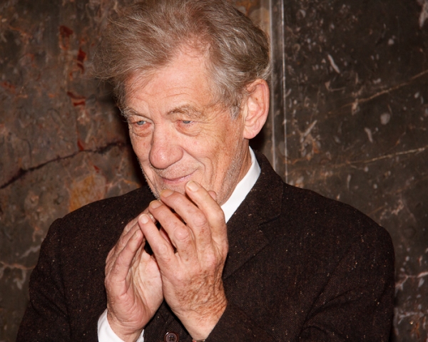 Photo Coverage: Ian McKellen Lights Up the Empire State Building for Only Make Believe Image