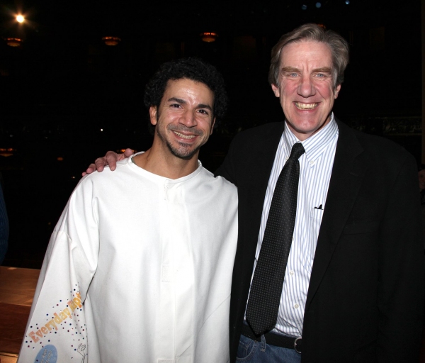 Julio Agustin (Gypsy Robe Recepient) & Nick Wyman (AEA President) Photo