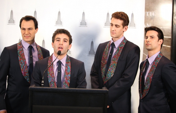 Photo Coverage: JERSEY BOYS Lighting Ceremony at the Empire State Building Image