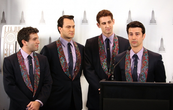 Photo Coverage: JERSEY BOYS Lighting Ceremony at the Empire State Building Image