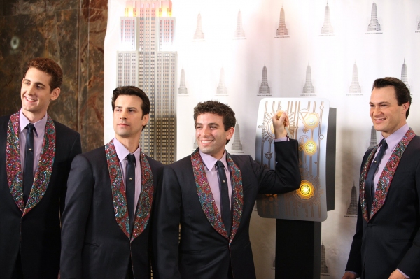 Photo Coverage: JERSEY BOYS Lighting Ceremony at the Empire State Building Image